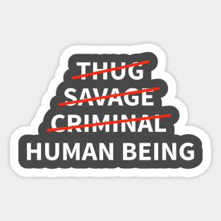 Human Being Sticker